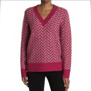 Rag & Bone Wool Biata V-Neck Sweater, Size XS